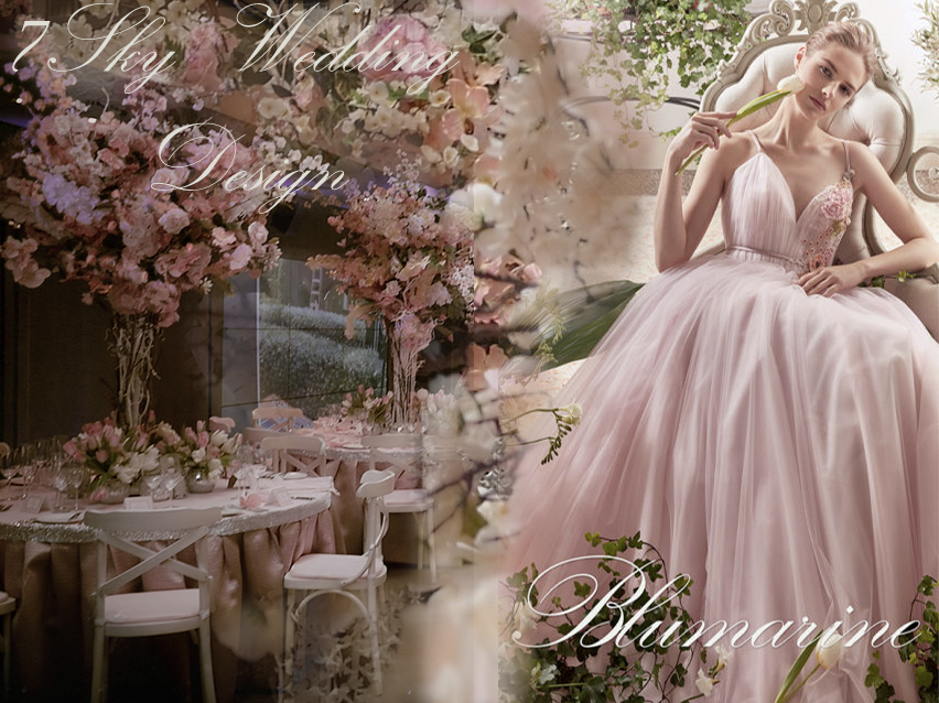 7sky wedding Design Blumarine